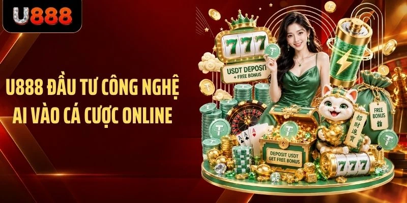 U888 đầu tư công nghệ AI vào cá cược online